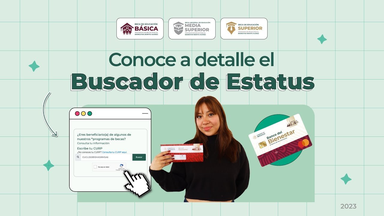 Miniatura del vídeo oficial que explica cómo usar el Buscador de Estatus de las Becas Benito Juárez